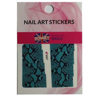 RONNEY - Naklejki wodne na paznokcie NAILART STICKERS RN 158 jest-ponad0szt,zmieniam-na0:2021-04-05